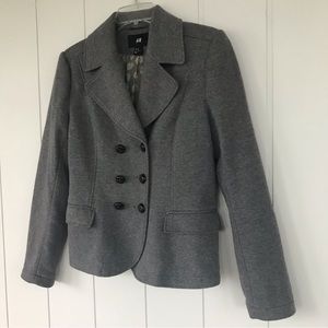 H & M Double-breasted jacket. Sz 10